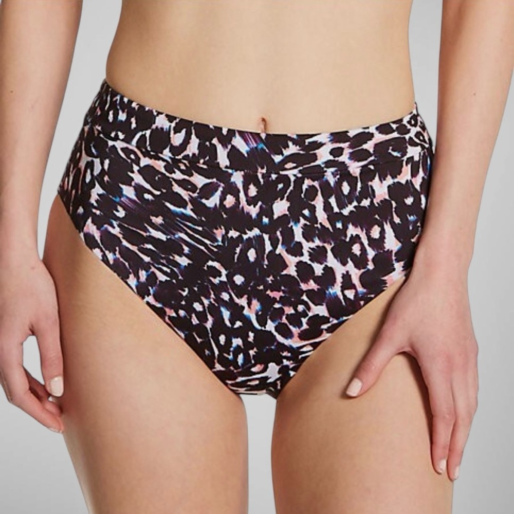 Sanctuary Stay Cool Leopard High-Waist Bottom